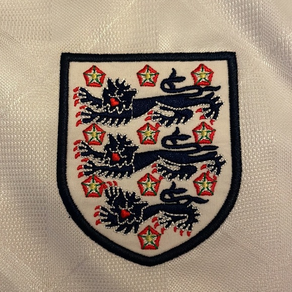 Authentic 1987-1990 Umbro England Home jersey S new - Picture 2 of 7